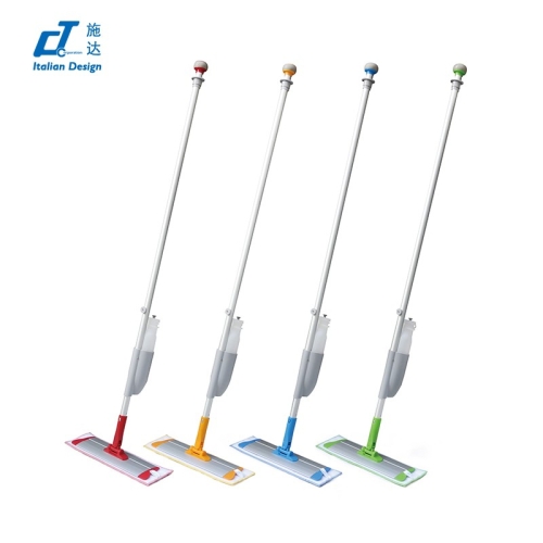 CT施达 灵动型喷水平拖 配FMR GPEA44微纤平拖布2块、500ml可拆卸式水壶 红黄蓝绿四色可选